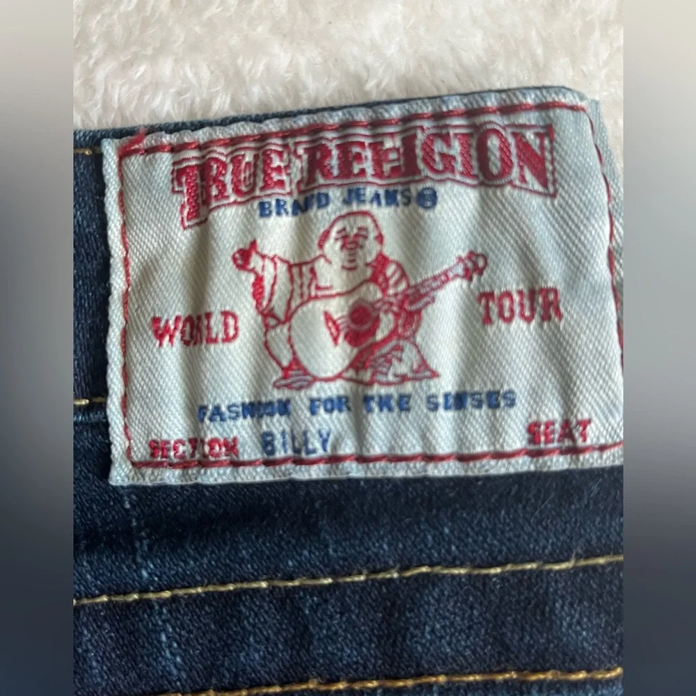 TRUE‎ RELIGION Blue Jeans  Women’s Straining Leg Sz 27